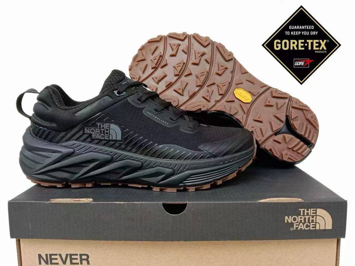 The North Face N98 FUTURELIGHT Trail Shoes – Black, Gum Sole